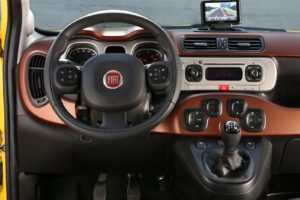 2014, Fiat, Panda, Cross, Italian, Suv, Jaune, Interior