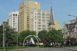 architecture, Art, Bridges, Buildings, Cities, City, Docks, Downtown, Jet, City, Monorail, Night, Offices, Port, Detroit, Storehouses, Stores, Towers, Usa, Michigan, Graphitis, Oakland, Macomb, Grosse pointe par