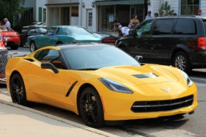 chevy, Chevrolet, Corvette, C7, Muscle, Stingray, Supercars, Convertible, Cars, Usa, Jaune, Yellow