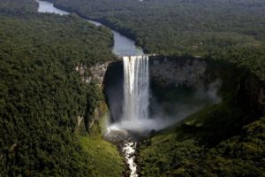 guyanese waterfall, Forest, Amazing, Beautiful