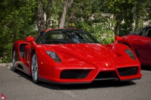 ferrari, Enzo, Supercars, Cars, Italia, Red, Rouge