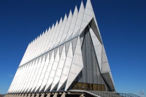 architecture, Usa, Chapel, Air, Force, Art, Deco, Usafa