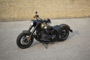 2016, Harley, Davidson, Softail, Slim, S, Fat, Custom, Motorbike, Bike, Motorcycle