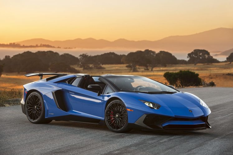 2016, Aventador, Lamborghini, Lp750 4, Roadster, Supercar, Superveloce HD Wallpaper Desktop Background