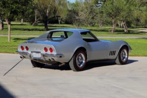 1968, Chevrolet, Corvette,  c3 , L36, Coupe, Cars, Silver