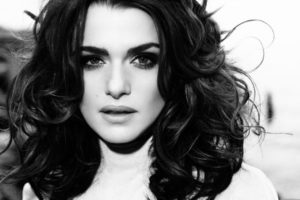 women, Models, Rachel, Weisz, Monochrome