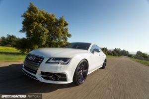 speed, Hunters, Accuair, Audi s7, Vossen, Car, Tunning, Supercar, Germany, 4000×2667