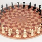 Three Man Chess Board