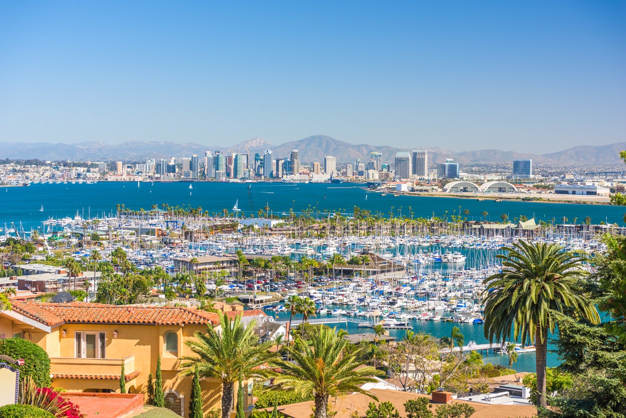 San Diego, California, USA Cityscape