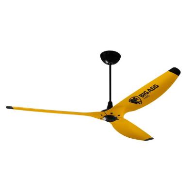 yellow ceiling fan photo - 3