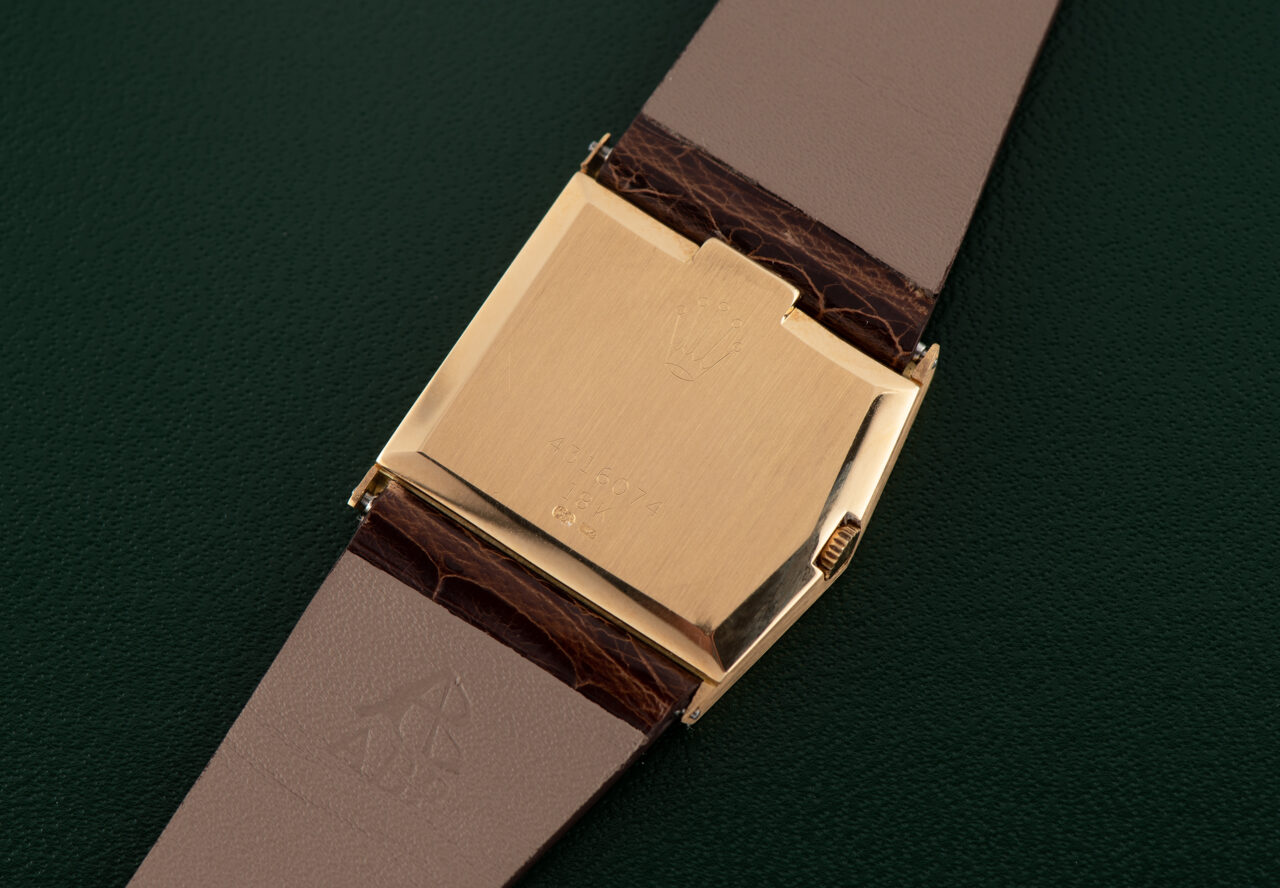 Rolex Cellini Asymmetric "King Midas" Burgundy - Image 5