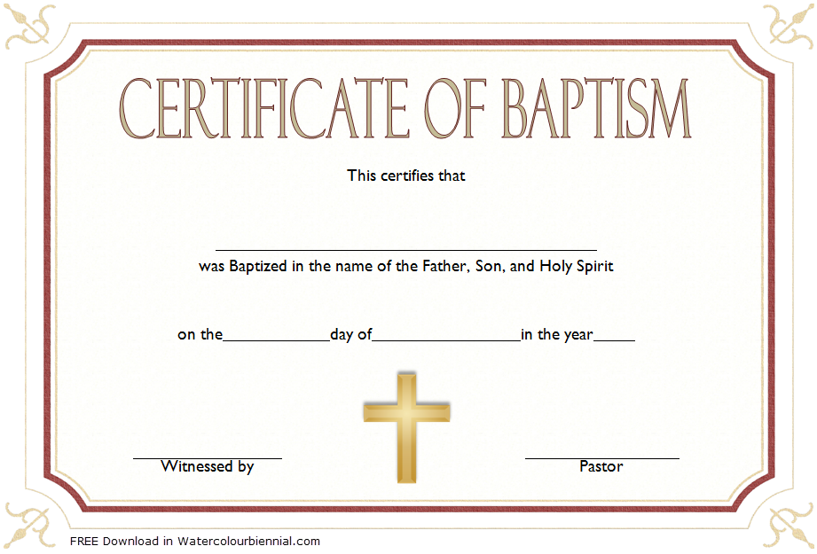 Word templates free download baptism certificate - klklaccount