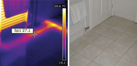 Thermal Imaging Leak Detection