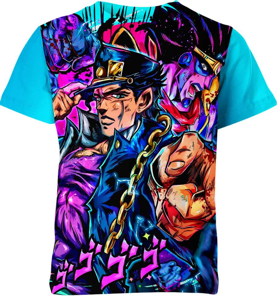 Jotaro Kujo From Jojo’S Bizarre Adventure Shirt – Wear Avenue