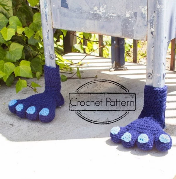 Monster Feet » Weave Crochet