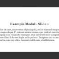 PURE CSS MODAL + SLIDER