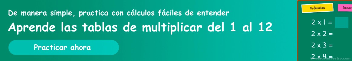 web tablas de multiplicar