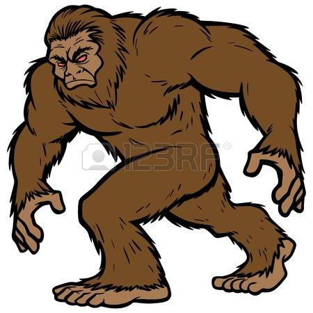 Bigfoot clipart animated, Bigfoot animated Transparent FREE for ...