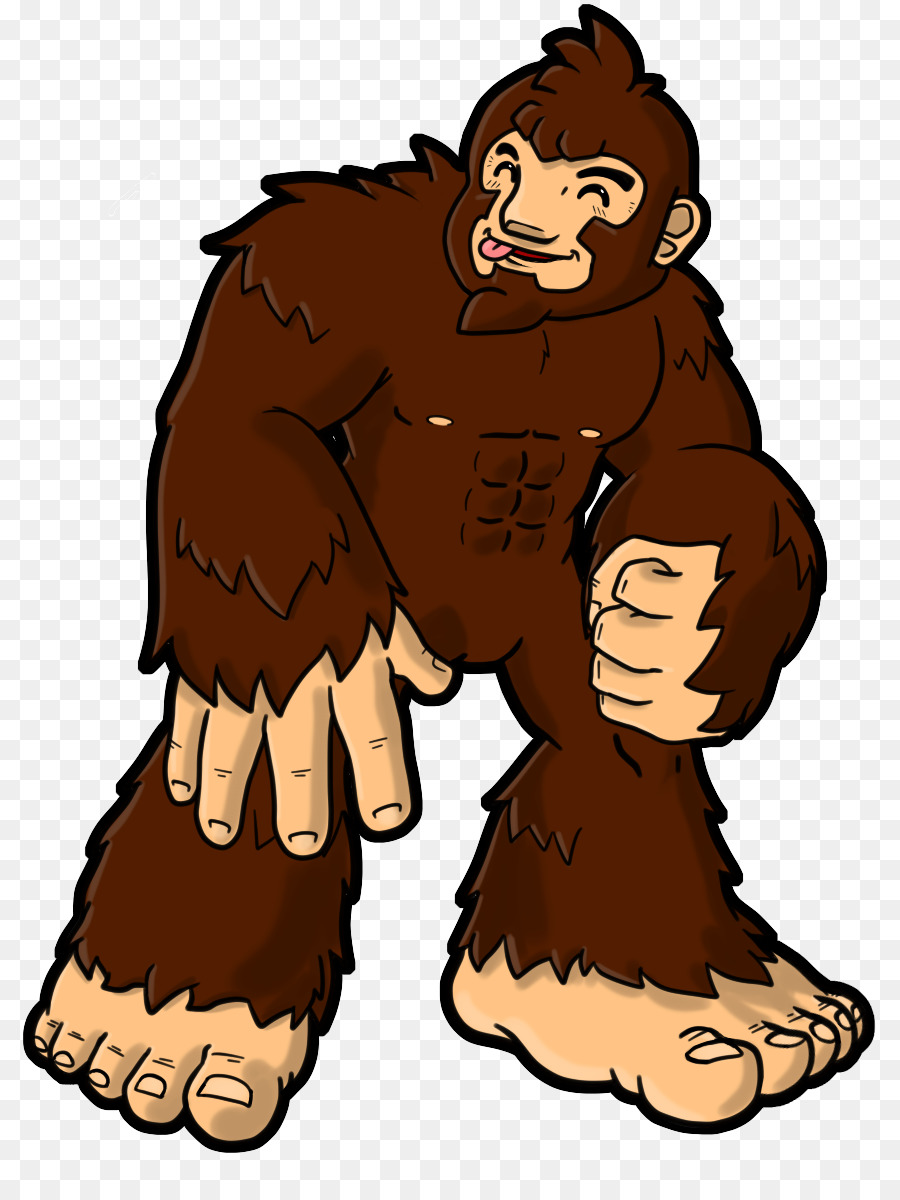 Bigfoot Clipart Friendly Bigfoot Friendly Transparent Free For | Images ...