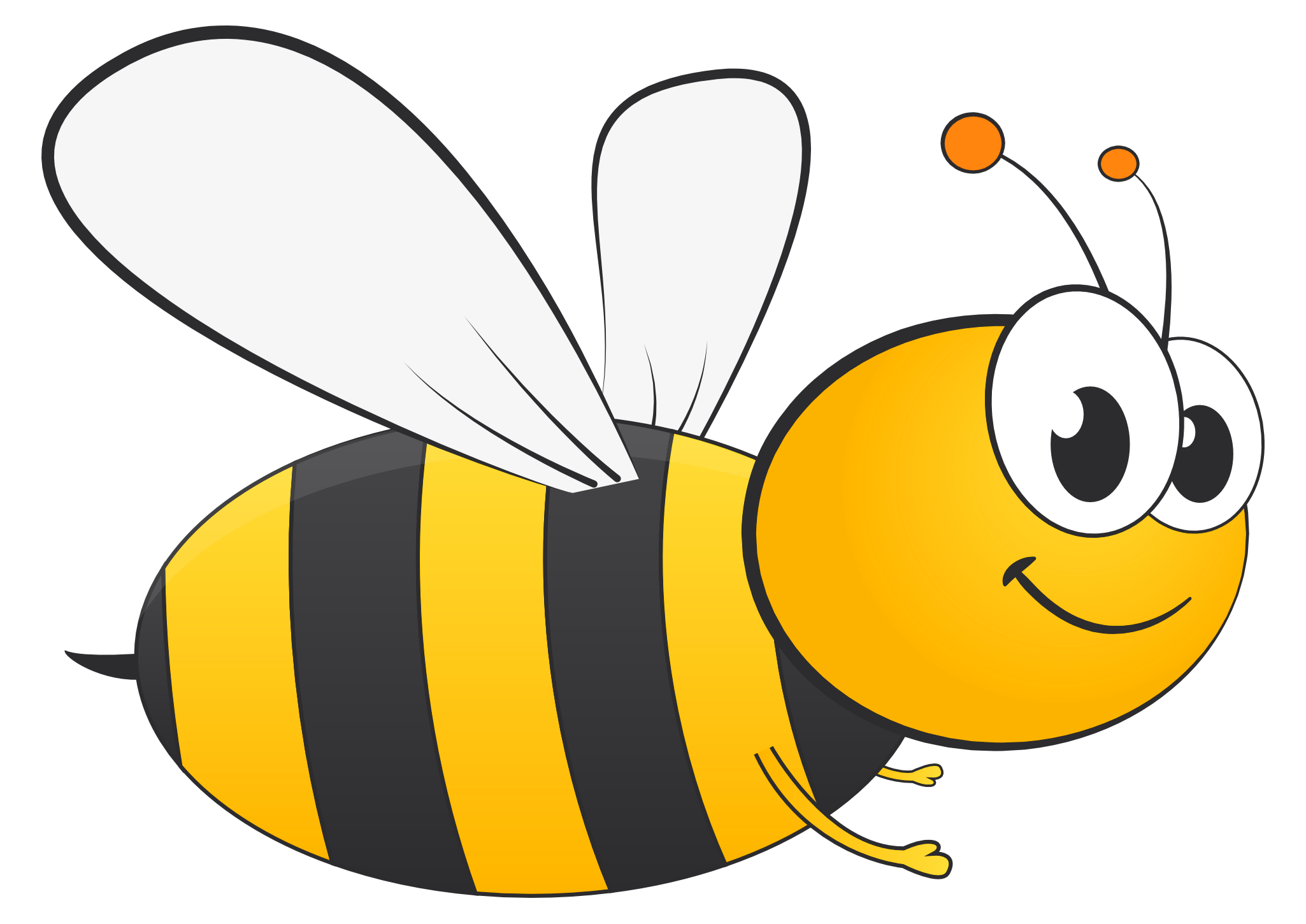 Honey Bees Clip Art