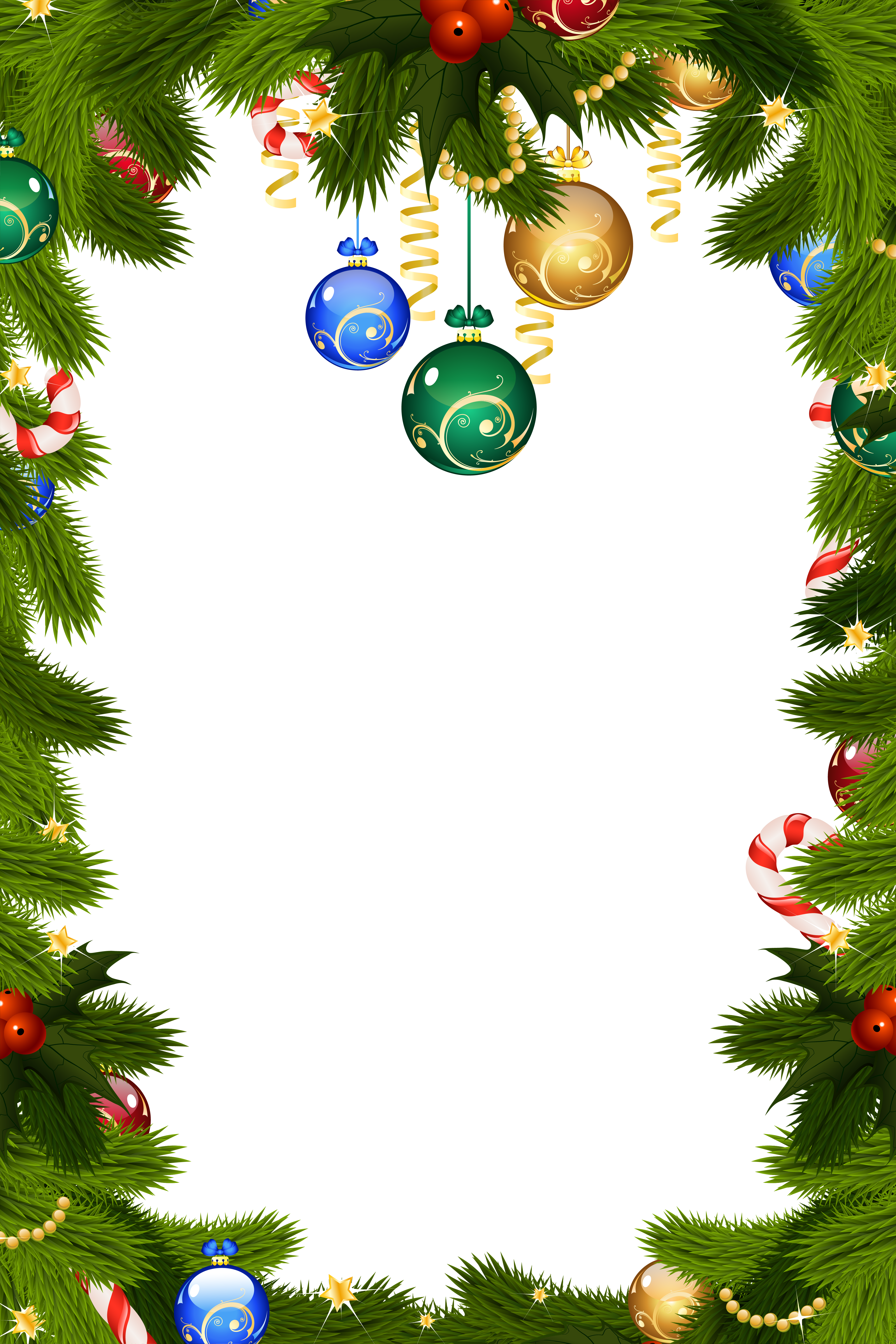 Christmas Border Printables