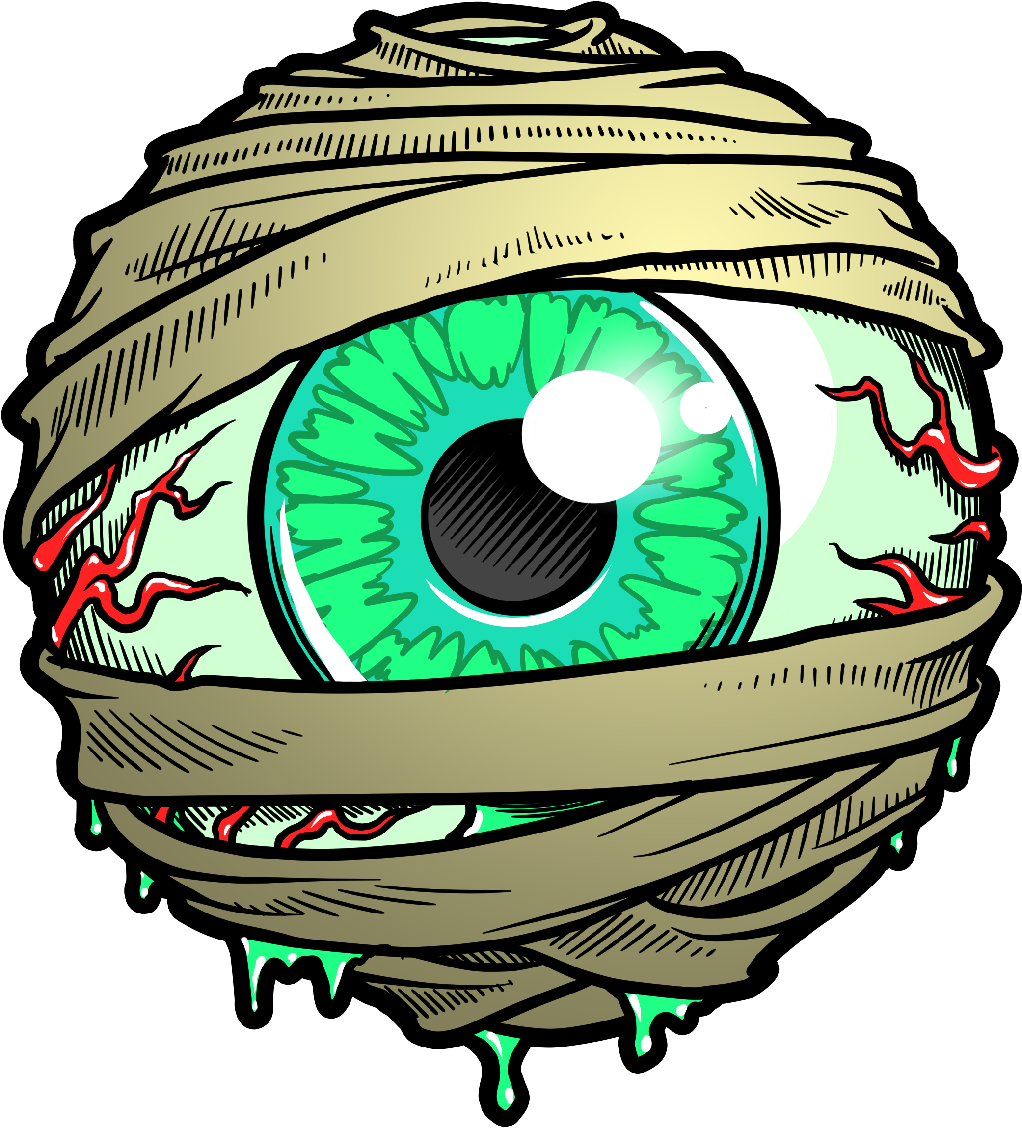 Printable Mummy Eyes