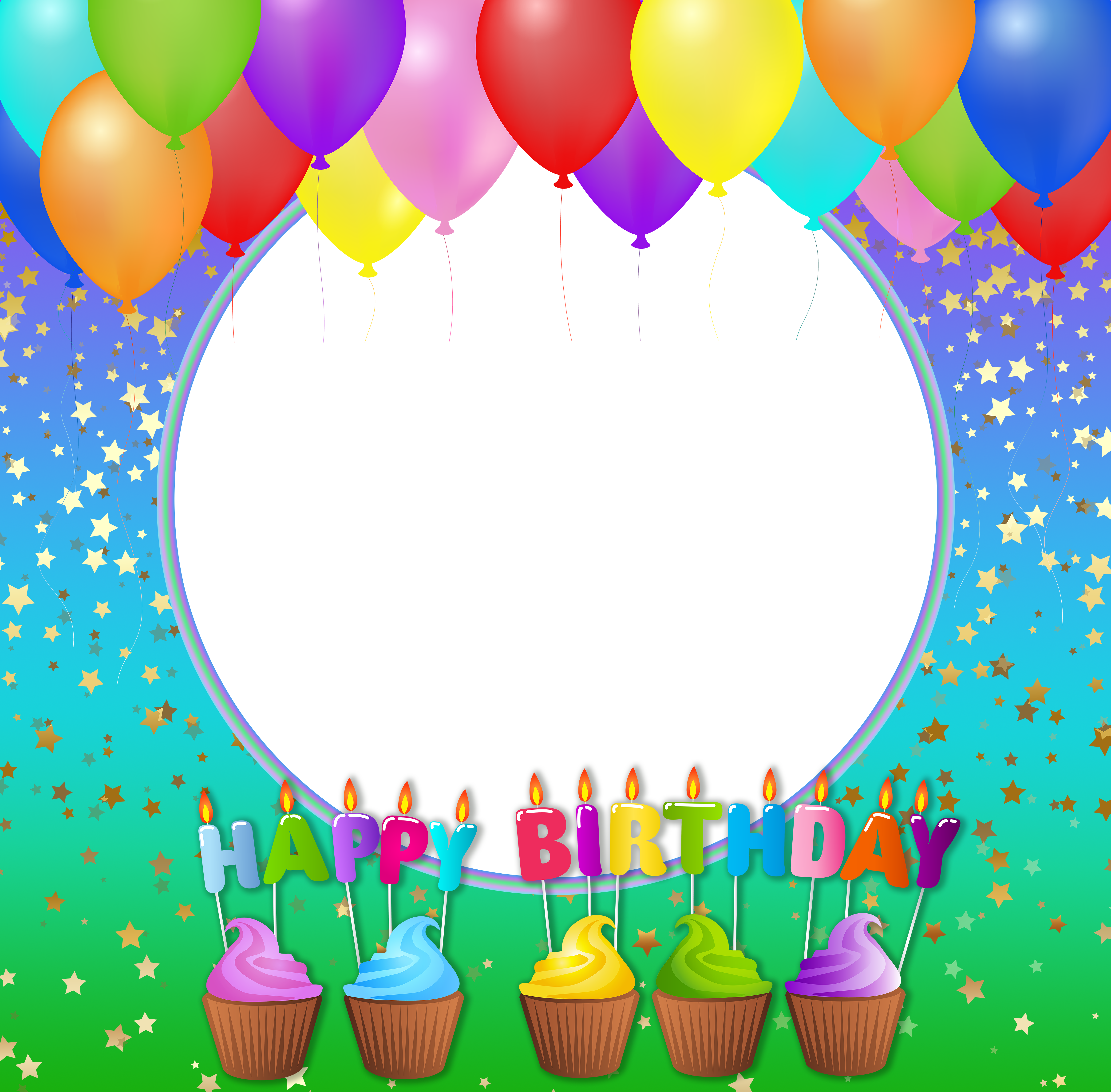 Happy Birthday Frame Png Happy Birthday Frame Birthday Frames Frame ...