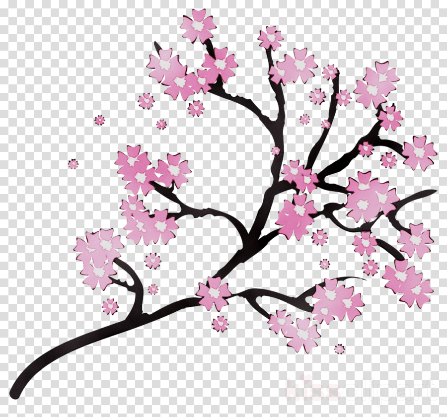 Cherry Blossom Tree Logo