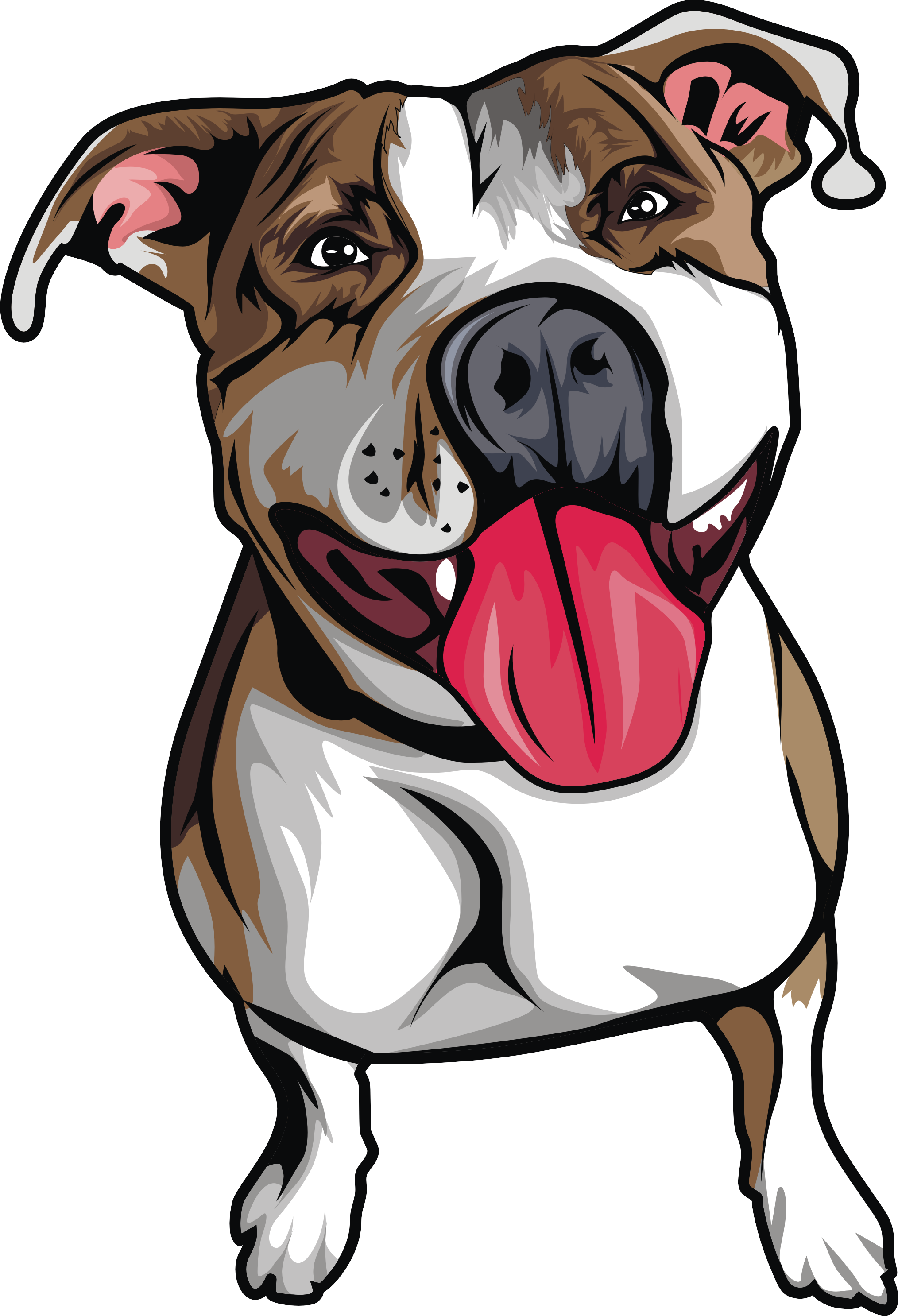 Pit Bull Png Cartoon Pitbull Png Dibujos De Perros Pi - vrogue.co