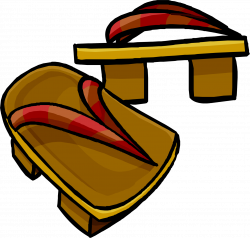 Geta Sandals | Club Penguin Wiki | FANDOM powered by Wikia