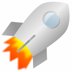 Clipart - Toy rocket