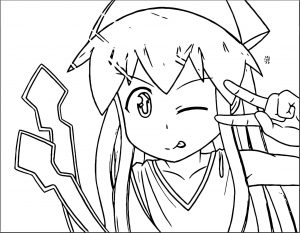 Squid Girl Coloring Page 184