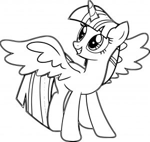 Princess Twilight Sparkle Coloring Page 442