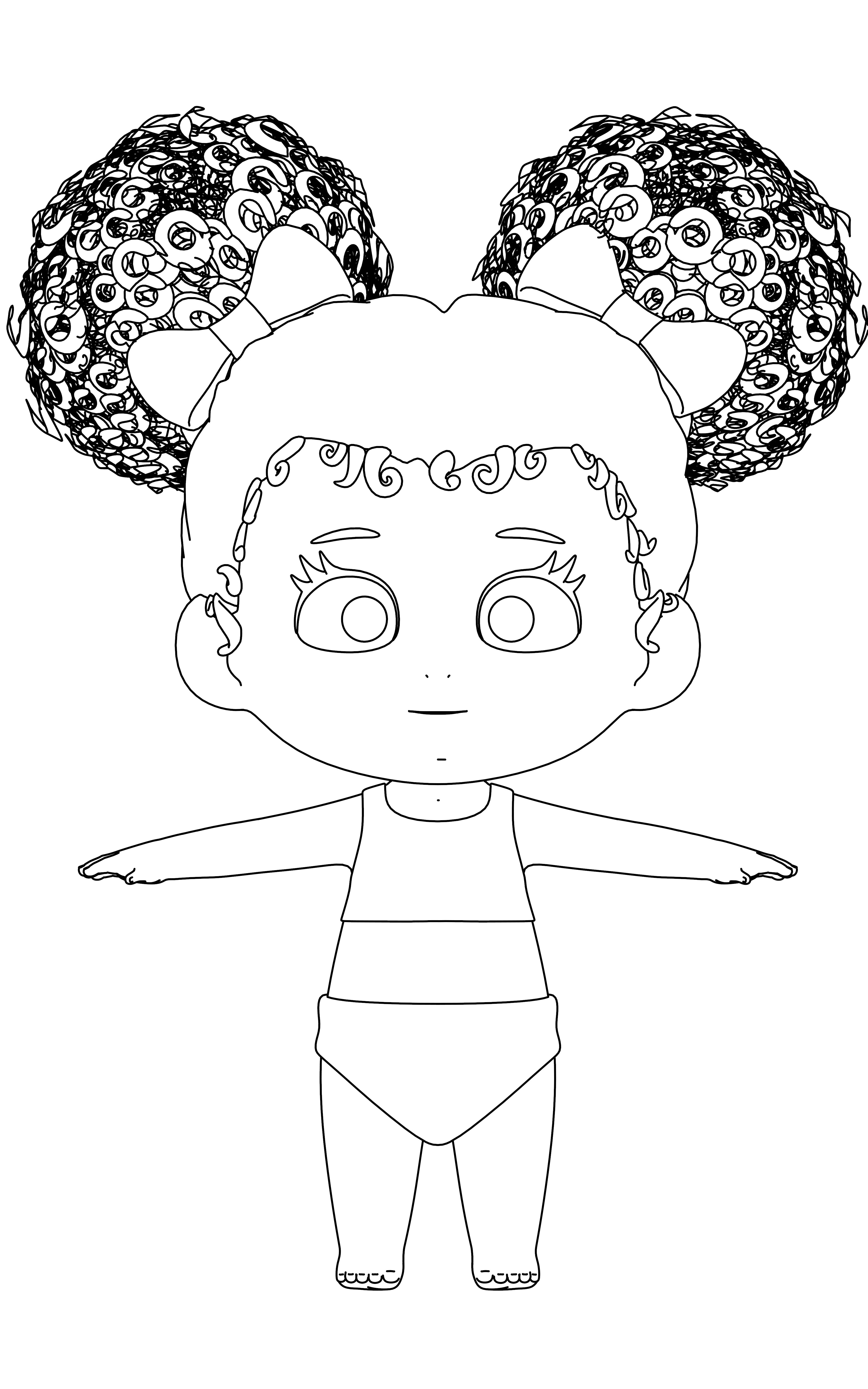 Alice Cute Girl Coloring Page - Wecoloringpage.com