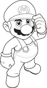 Top 20 Free Printable Super Mario Coloring Pages Online