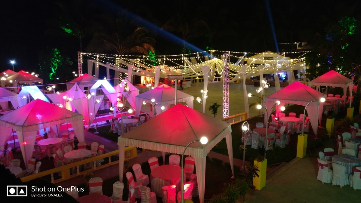 Open Air Halls for Weddings Goa | Prince Open Air Hall