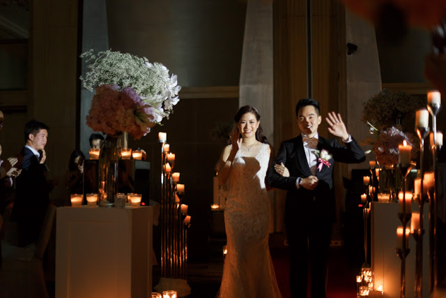 candle walk way wedding march in Malaysia