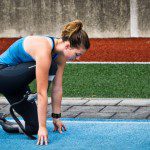 EK atletiek in Amsterdam met paralympische sporters.