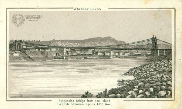 wheeling suspension bridge how wheeling almost lost its suspension bridge