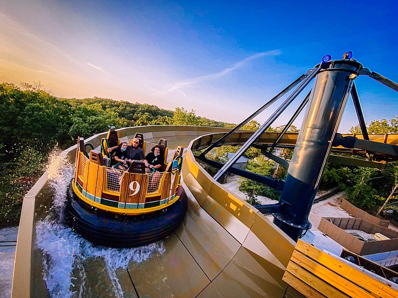 The backstory of Mystic River Falls revolves around Silver Dollar City's Marvel Cave, which does in fact have a Mystic River in its depths.
(Courtesy Photo)