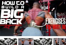 How to Build Big Back, Technique perform