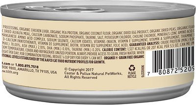 Castor & Pollux Organix Grain-Free Organic Kitten Recipe Canned Cat Food