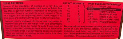 Primal Turkey Formula Nuggets Grain-Free Raw Freeze-Dried Cat Food