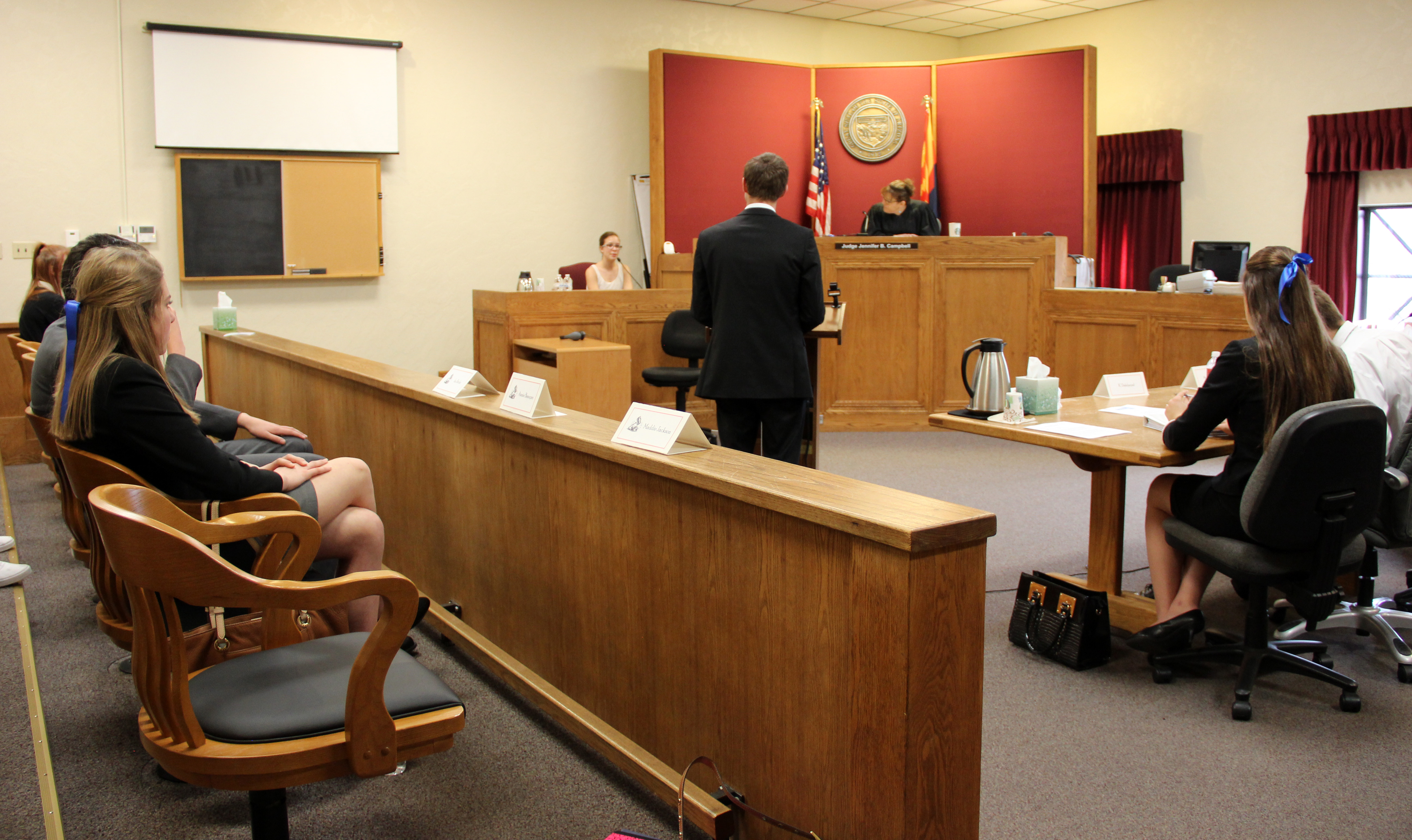 Photo Arizona high schools face off in mock trial The Daily Courier