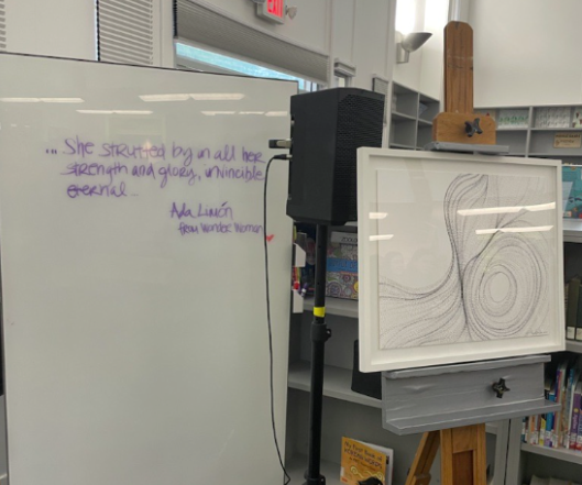 ”They looped and meandered, like long conversations with close friends.” -Ms. Anna Bondoc.
Ms. Bondoc loved to draw art that traced bird wing movements.
