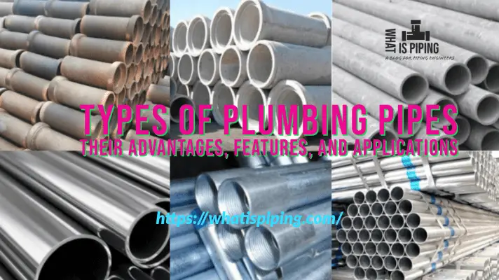 Types of Plumbing Pipes