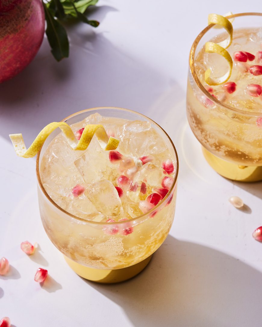 Sparkling Apple Cider Mocktail