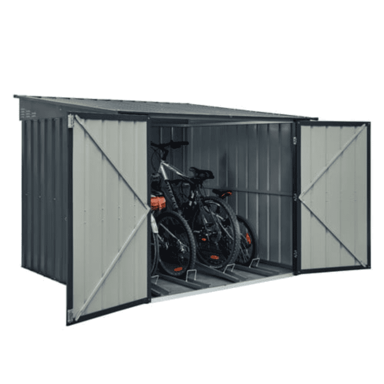 Lotus 6x6 Bicycle Store in Anthracite Grey