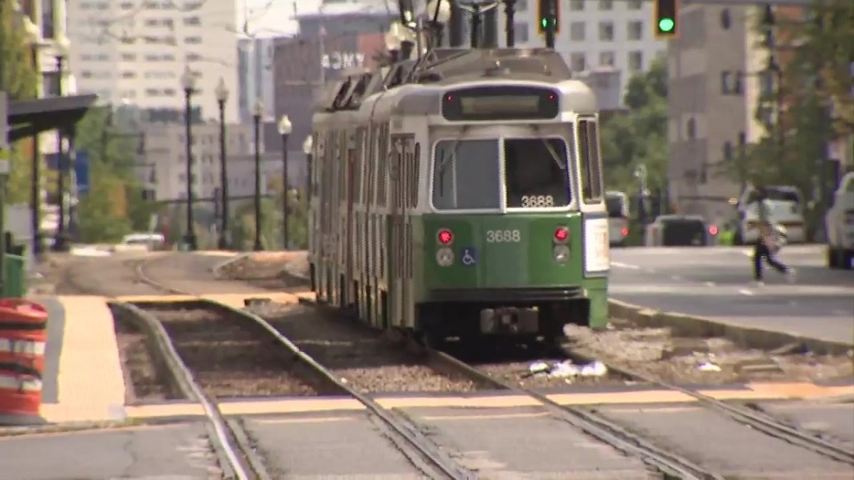 Part of MBTA Green Line C Branch replaced with shuttles after earlier E ...