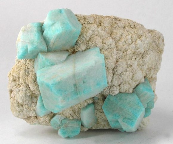 Microcline (var. Amazonite)